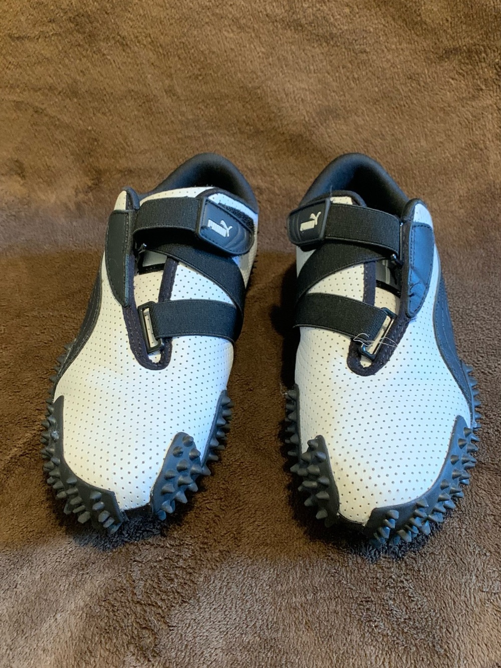 Kids Black and White Puma’s